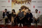 Sushant Singh Rajput, Kriti Sanon, Bhushan Kumar, Dinesh Vijan At Trailer Launch Of Film Raabta on 17th April 2017